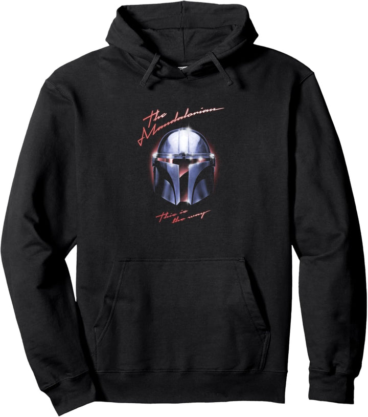 Star Wars: The Mandalorian Chrome Helmet This Is The Way Pullover Hoodie