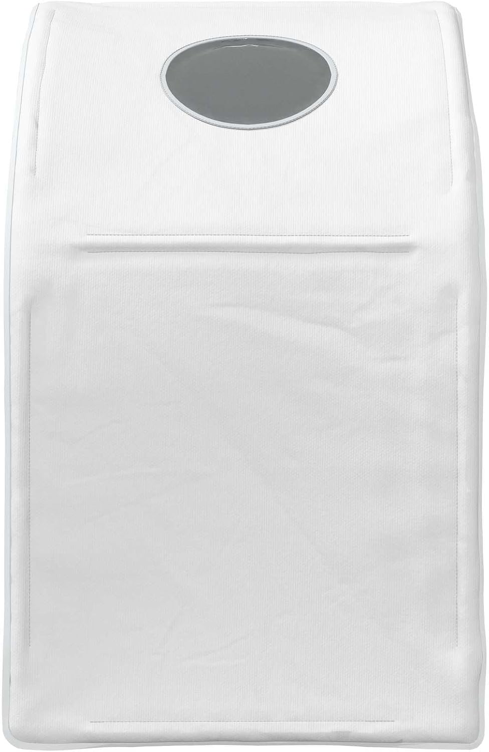 Bettunnel 2 Stück Weiss aus Polyester 211 x 52,5 x 2 cm, Bettzubehör für Schlafzimmer, Bettrahmenzub