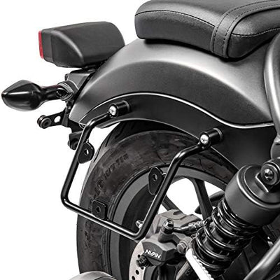 Craftride Seitenkoffer für Kawasaki Vulcan S 15-23 mit Halter Satteltaschen Nevada