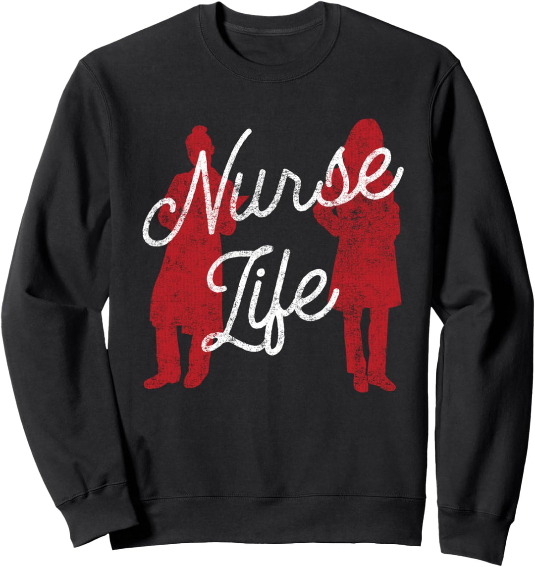 Krankenschwester Leben Sweatshirt