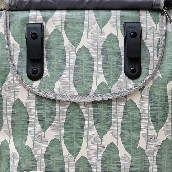 Ikuri Fahrradtasche für Gepäckträger Satteltasche Einzeltasche Packtasche, abnehmbar, mit Tragegurt
