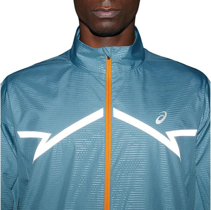 ASICS Herren Laufjacke LITE-SHOW foggy teal XL
