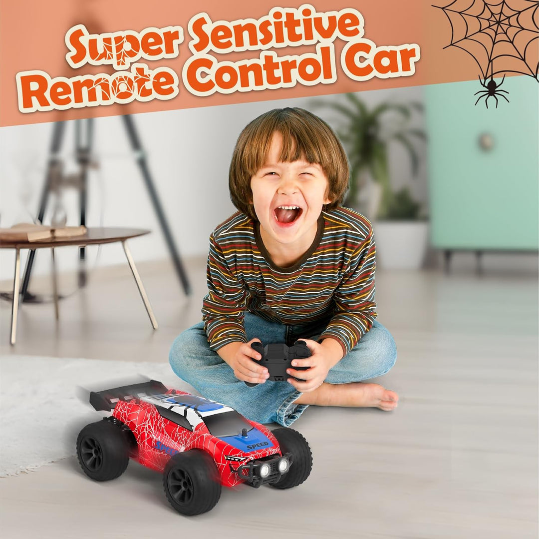 Kizeefun Ferngesteuertes Auto, RC Auto für 3 4 5 6 7 8 9 Jahre Spiele Kinder Toy, 2.4Ghz Off-Road RC