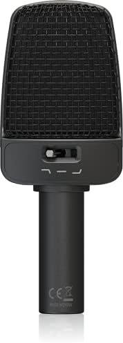 Behringer B 906 Dynamisches Mikrofon & Pronomic XFXM-10 Mikrofonkabel (10m Länge, XLR Female 3-pol -
