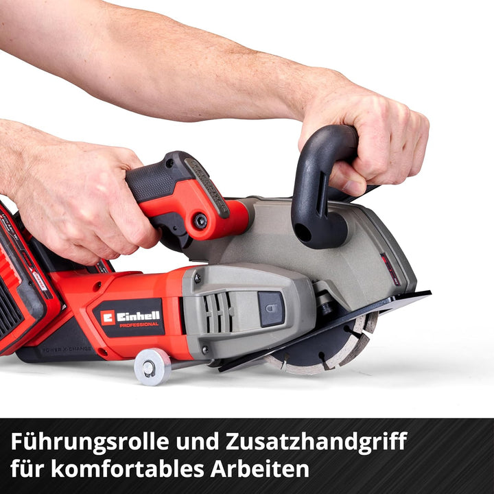 Einhell Professional Akku-Mauernutfräse TP-MA 36/30 Li BL Power X-Change (36 V, Schnittbreite bis 30