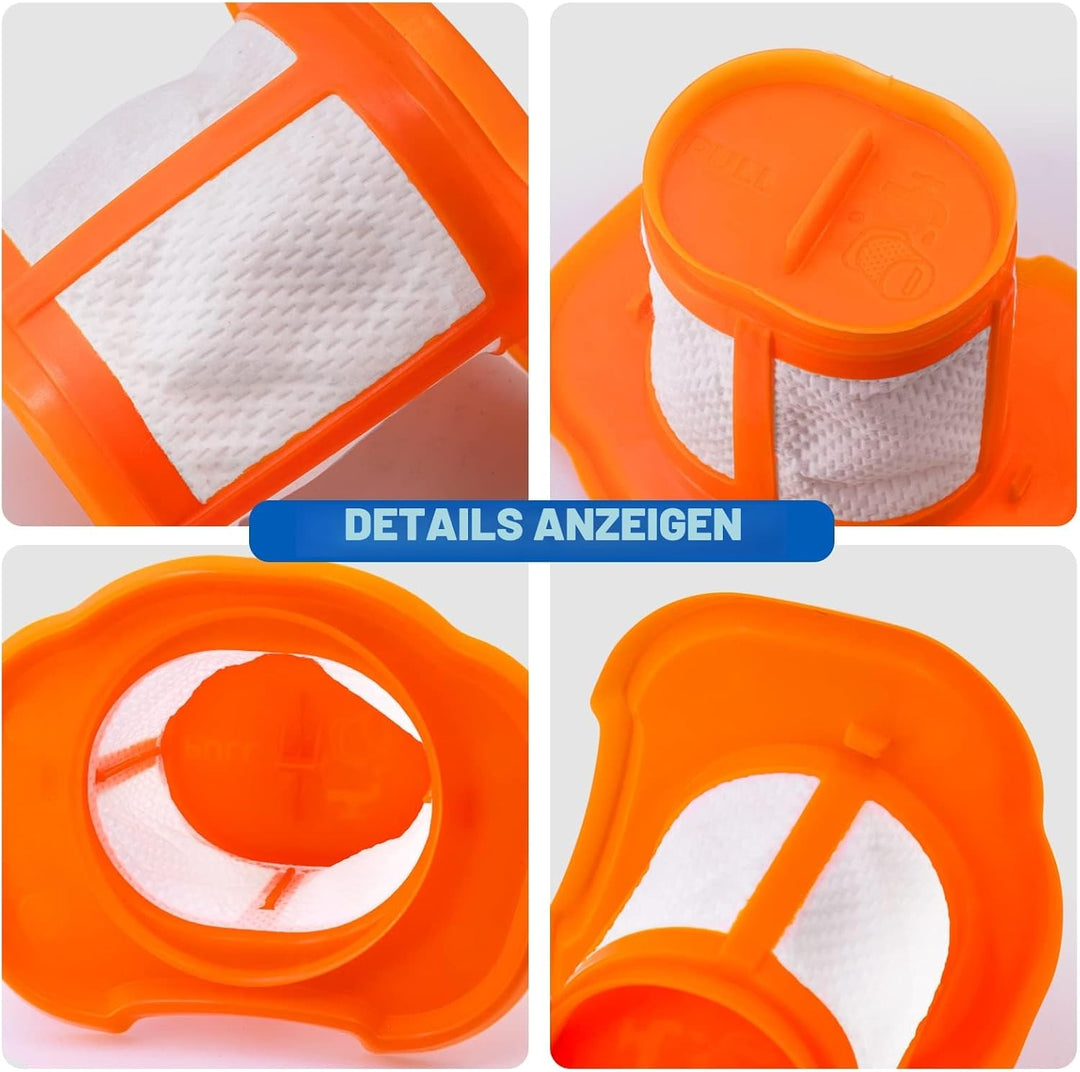Vakuumfilter für Black+Decker BHHV320B/BHHV320J/BHHV520BF/BHHV520BFP/BHHV520BT/BHHV520JF Handstaubsa