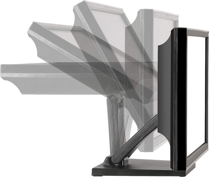 VSG24 Supreme Flexible Monitor Halterung, Stabile VESA 100x100 Tischhalterung, Bildschirm Standfuss