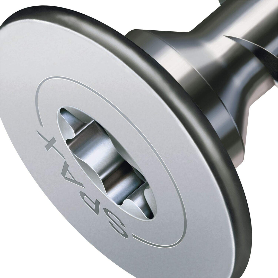 SPAX Rückwandschraube ohne Linse 4.0x 20 Torx 20 Wirox-Silber Inhalt: 300 Stück 4,0x20, 4,0x20