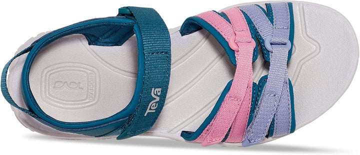 Teva Mädchen Tirra Kids Sportsandale, 28 EU Blue Coral Multi