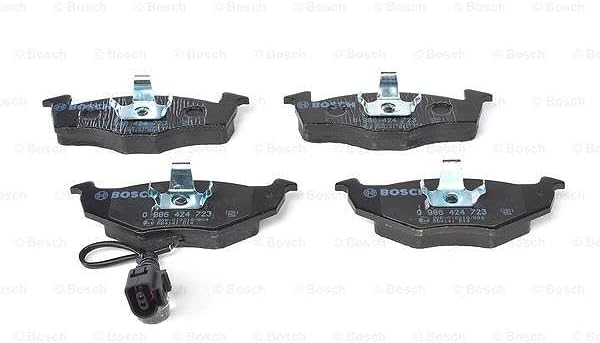 Bosch BP434 Bremsbeläge - Vorderachse - ECE-R90 Zertifizierung - vier Bremsbeläge pro Set