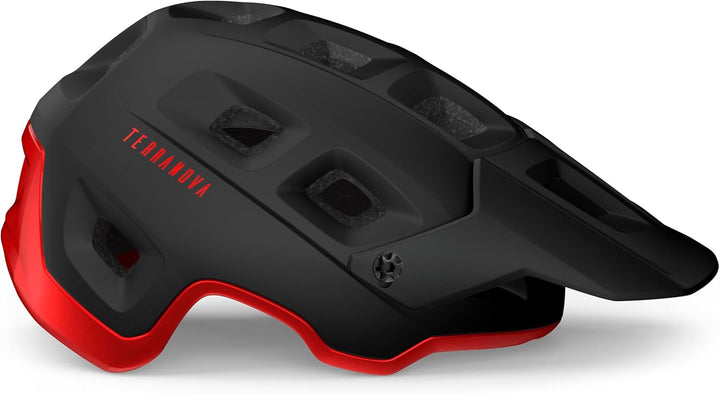 MET Fahrradhelm Terranova 2020 rot schwarz / rot S, schwarz / rot S