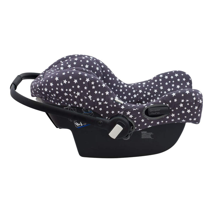 JYOKO KIDS Bezug für Autositz kompatibel mit Bugaboo Nuna by Turtle, aus Baumwolle (Winter Sky), Win