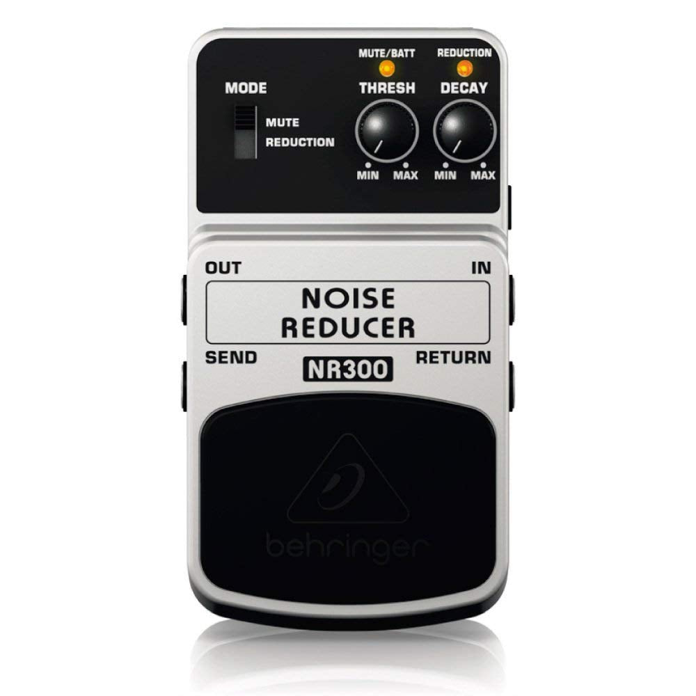 Behringer NOISE REDUCER NR300 Ultimatives Effektpedal zur Rauschunterdrückung NOISE REDUCER NR300 Gu