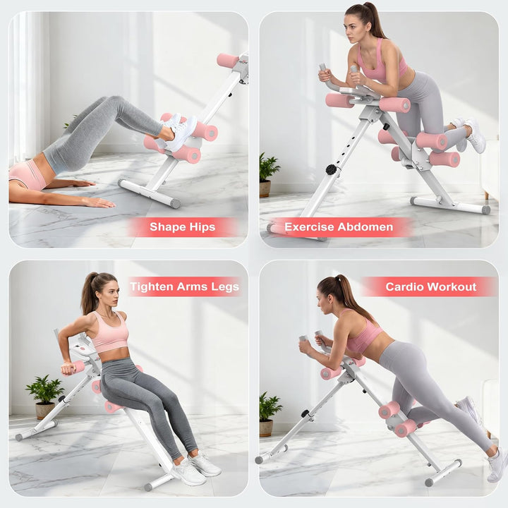 RELIFE REBUILD YOUR LIFE Bauchmuskel Trainer Bauch Trainingsgerät Bauchtrainer für Zuhause AB-Workou