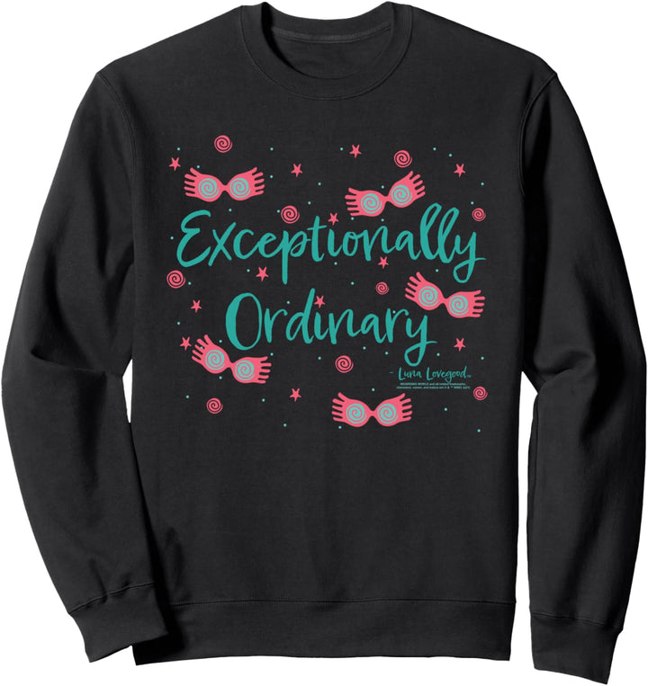 Harry Potter Floating Luna Lovegood Glasses Sweatshirt