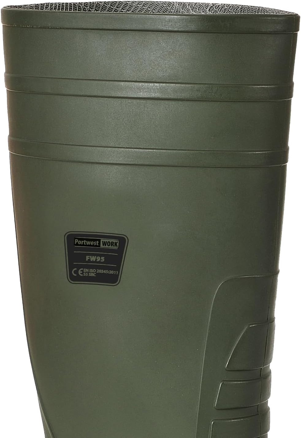 Portwest Total-Sicherheitsgummistiefel S5, Grösse: 48, Farbe: Grün, FW95GNR48 47 EU Grün, 47 EU Grün