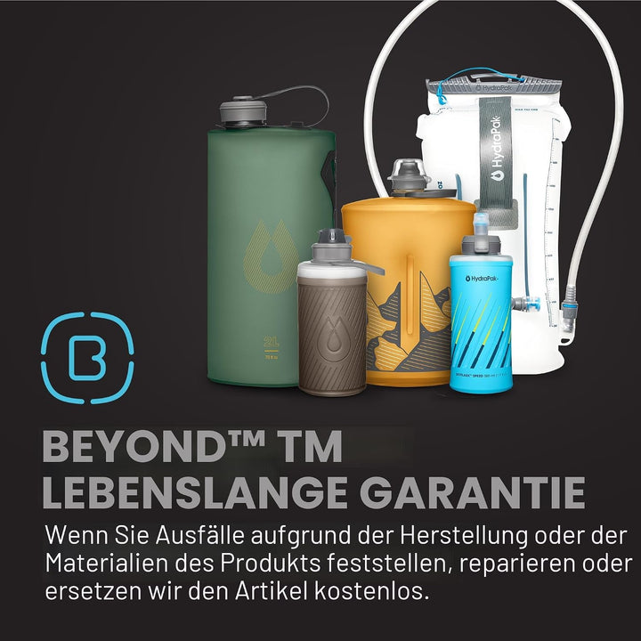 KATADYN HYDRAPAK Bidón flexible FLUX 1.5L gris Mammoth Grey 1,5 l, Mammoth Grey 1,5 l