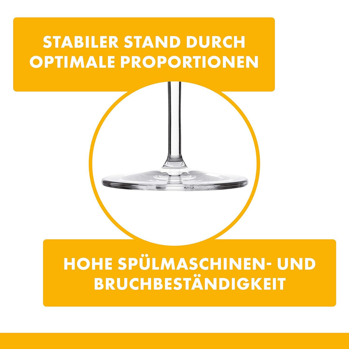 ilios Weinglas Nr. 1 0,385 l, 6 Stück, keine Eichung