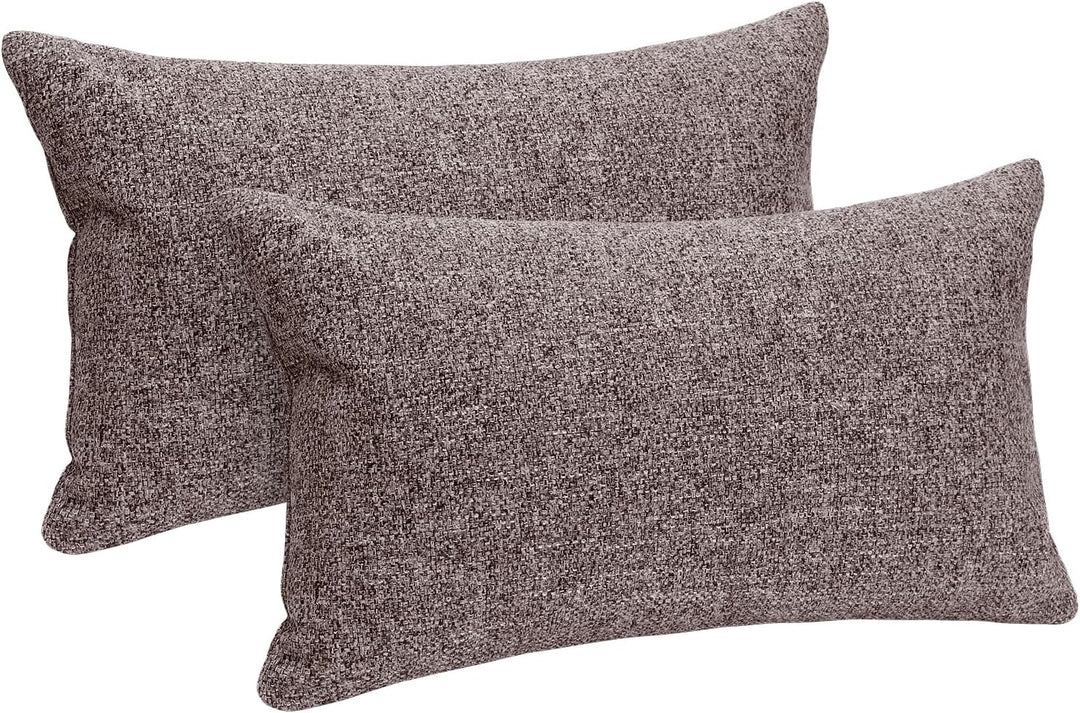 Selfitex 2er Set 30x50 cm, Sofakissen mit Füllung und Bezug, Dekokissen, Kopfkissen mit weicher Kiss