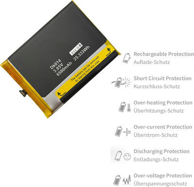Aousavo BV BV9800 DK014 ersatz akku Kompatibel mit Blackview BV9800 BV9800 Pro DK014 mit Free Toolki