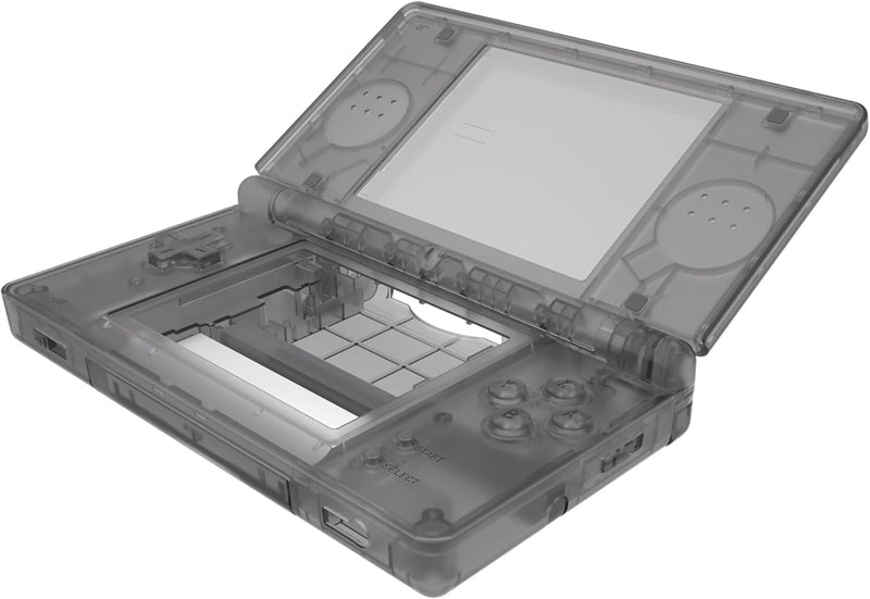 eXtremeRate Ersatz Gehäuse Case für Nintendo DS Lite NDSL, Voll Hülle&Knöpfen&Screen Protector Shell