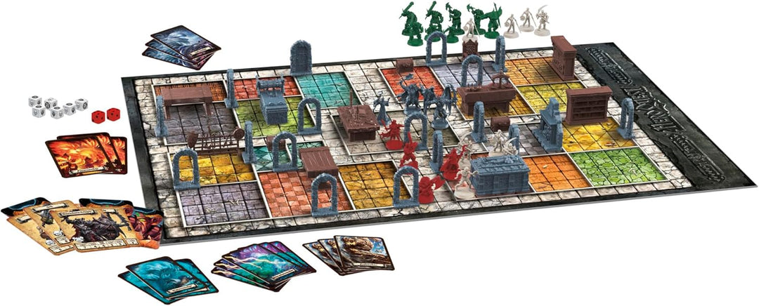 Avalon Hill HeroQuest Basisspiel, Dungeon Crawler Fantasie-Abenteuerspiel mit Miniaturen, ab 14 Jahr