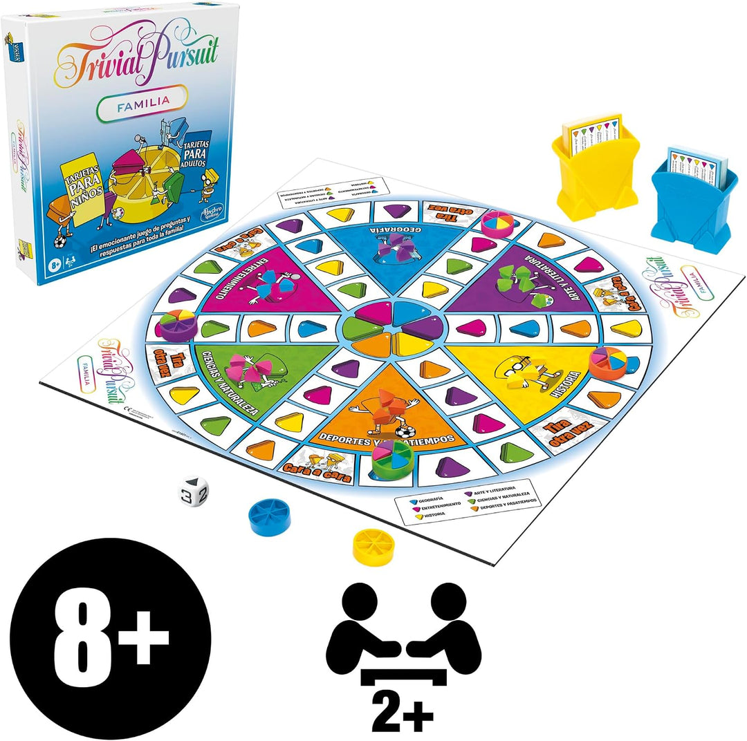 Hasbro Gaming - Trivial Pursuit (Spanische Version) (E1921105). Spanien Multi, Spanien Multi