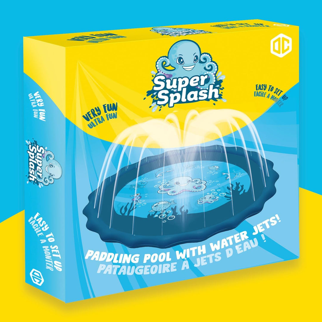 Super Splash® | Kinder Wasserspielgeräte | Pool mit Wasserdüsen | Kinder-Teppichspielzeug für drauss