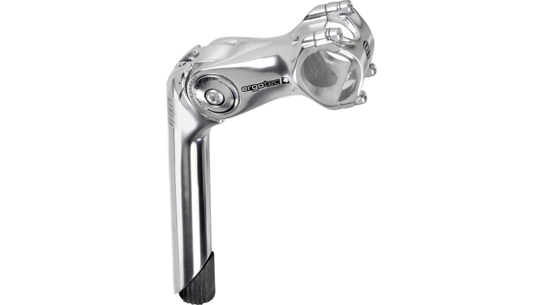 ErgoTec Unisex – Erwachsene Octopus 2 Tube Vorbau, Silber, 90 mm
