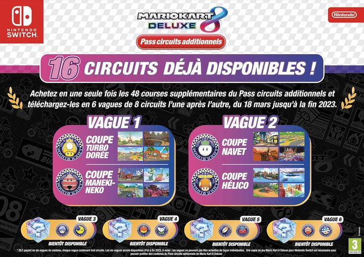 Mario Kart 8 Deluxe [Nintendo Switch] (Französische Version) Standard, Standard