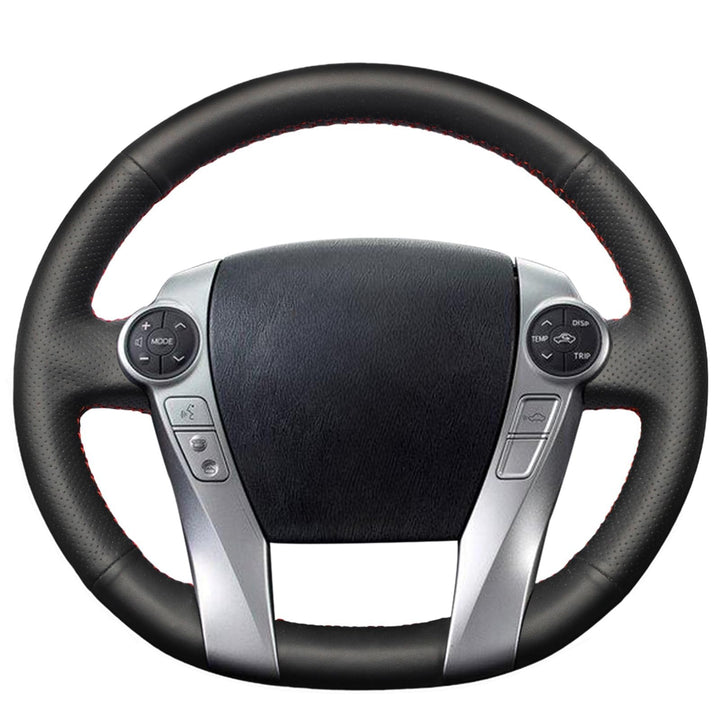 MEWANT Lenkradbezug für Toyota Prius 2009-2015 Aqua 2014 2015 Lenkradhülle aus Kunstleder Mikrofaser