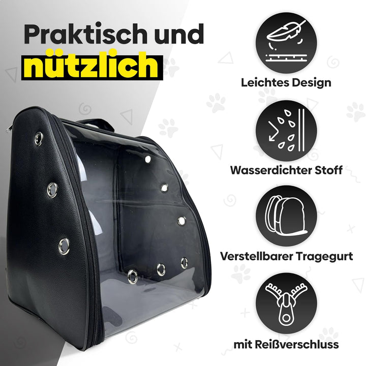 EVE Textile Hunderucksack | Katzenrucksack | Hundetasche | Katzentasche | Hunde Wanderrucksack | Kat