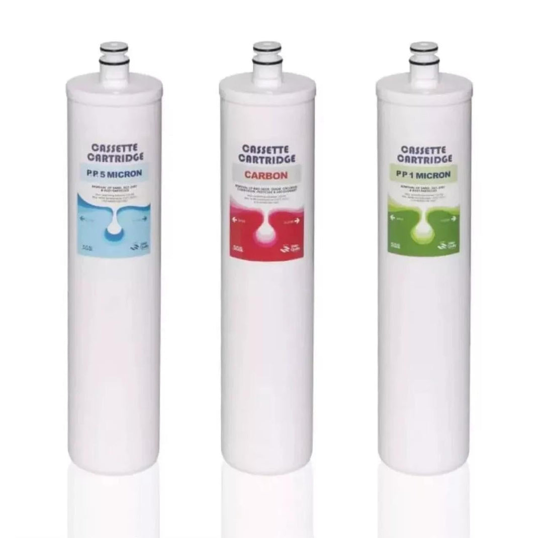 Ersatzfilter 3 Stufen Wasserfilter Comtech 3 tlg.