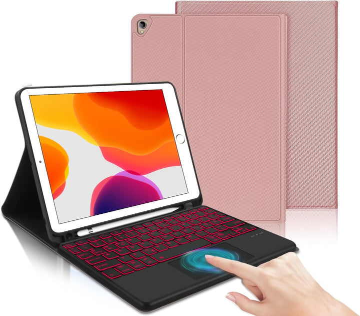 IVEOPPE Samsung Tablet A8 Hülle - Samsung Galaxy Tab A8 Tastatur mit Trackpad, Samsung Tablet Hülle