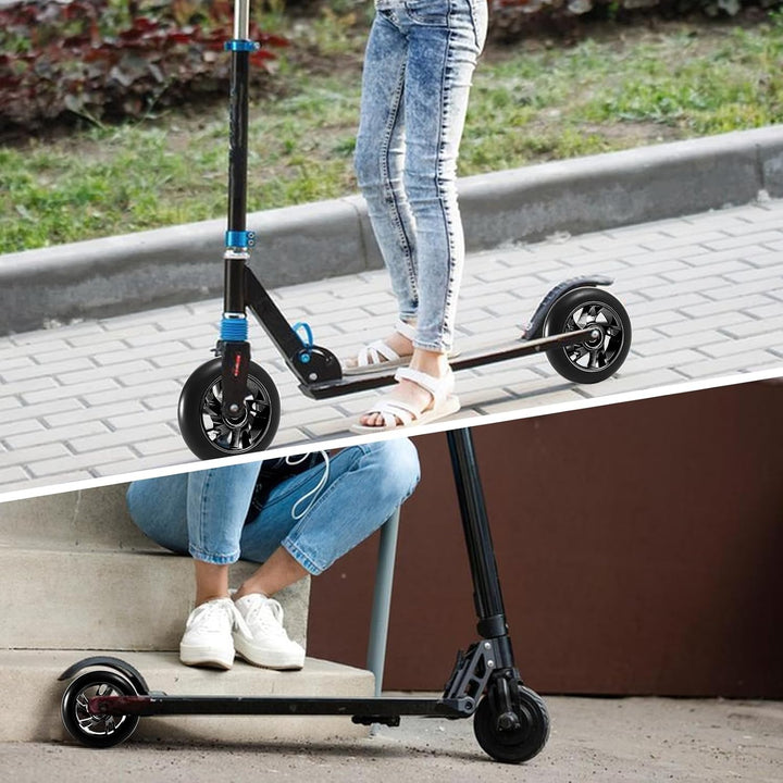 2 Stück 120MM Scooter Rollen,Scooter Inliner Räder Mit ABEC-9 Kugellager,Scooter Ersatzräder Für Rob