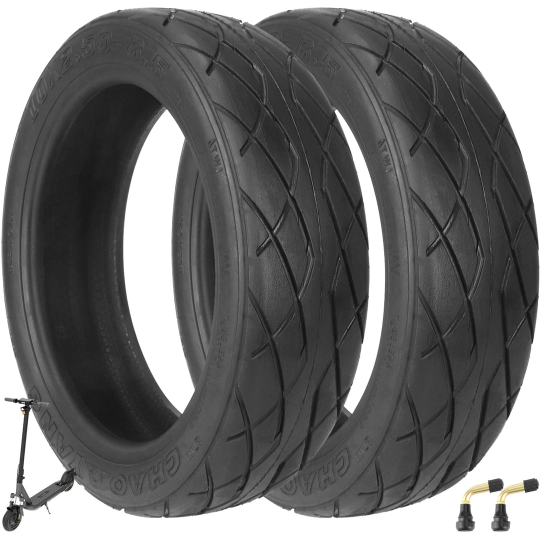 10x2,50-6,5 schlauchloser Reifen 10 Zoll Tubeless Reifen für ODYS Neo e100 Elektroroller Zubehör Exp