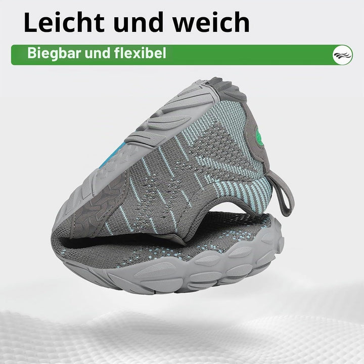SAGUARO Unisex Barfussschuhe Damen Minimalistische Fitnessschuhe Herren Outdoor Wanderschuhe Trailla