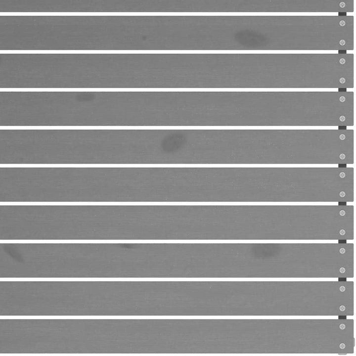 vidaXL Garten Mittelsofas 2 STK., Modular Gartenmöbel, Sofa Lounge Sessel für Garten Terrasse Balkon