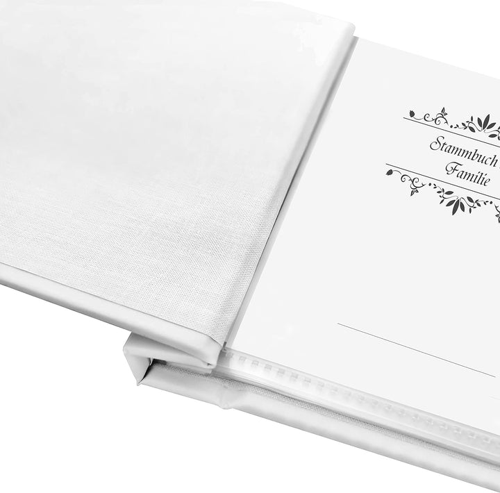 Stammbuch der Familie personalisiert Moderna grau A5 ca. 18 x 23 cm Familienstammbuch Stammbücher Ha