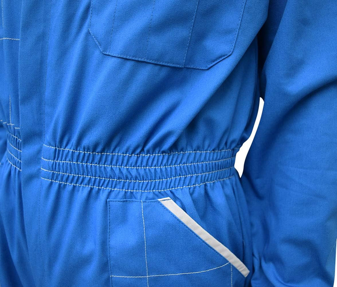 C.B.F. Balducci Group Arbeitsanzug mit Mehreren Taschen Arbeitsanzug M Hellblau / Grau, M Hellblau /