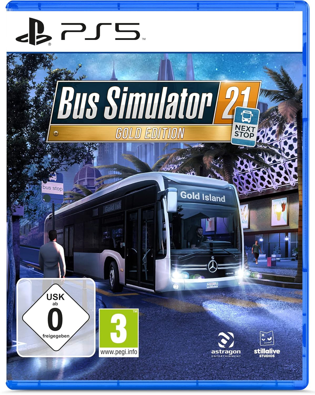 Bus Simulator 21 - Next Stop - Gold Edition [PS5] PlayStation 5, PlayStation 5