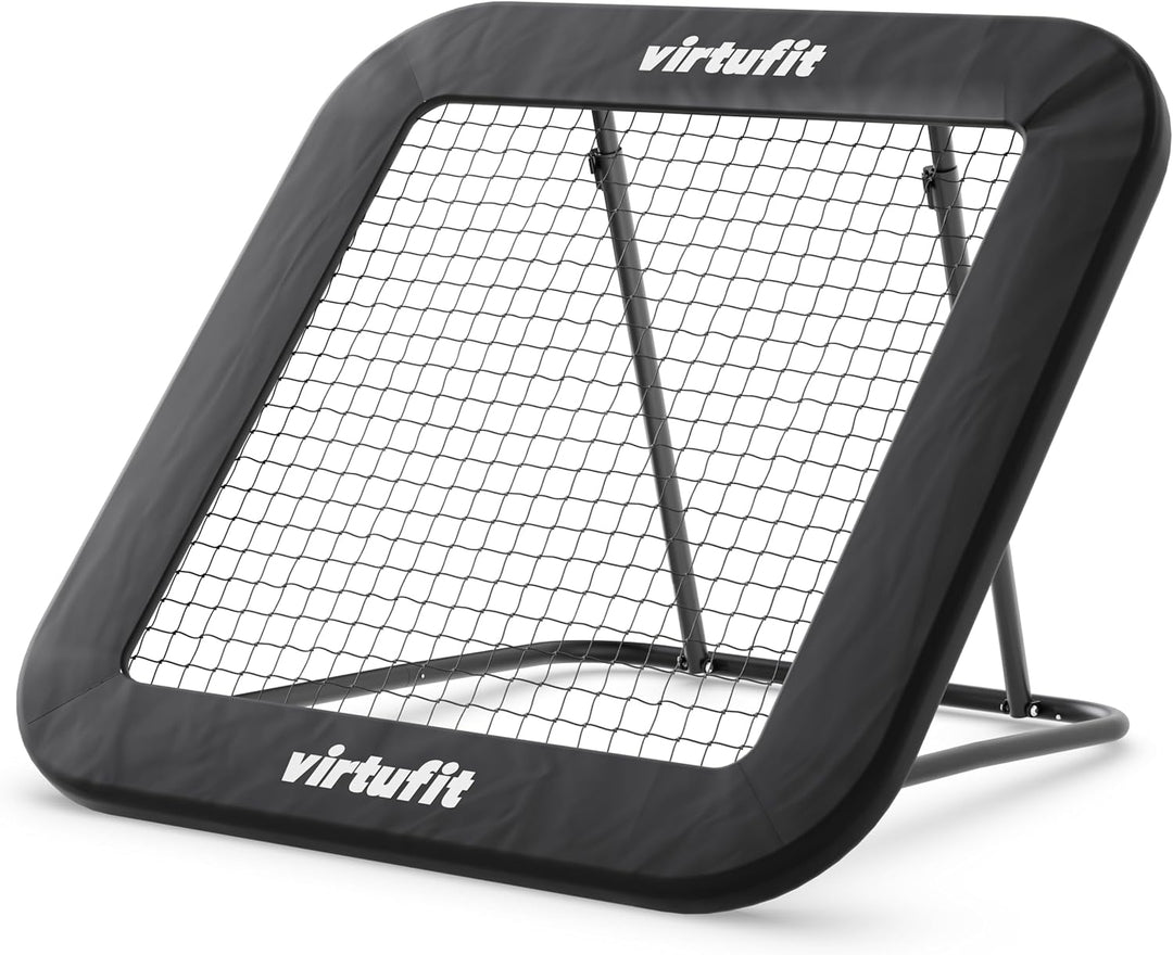 Virtufit Verstellbarer Fussball-Rebounder Pro - Kickback - Tchouck - 84 x 84 cm / 100 x 100 cm / 124