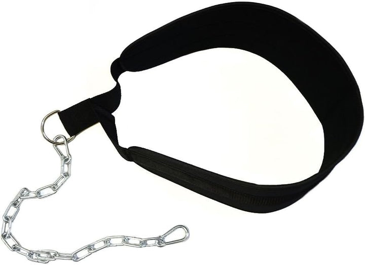 HemeraPhit Gewichtete Klimmzug Dips Gürtel Kette Doppel D Ring Gewichtheben Rückengurte Home Gym Zub