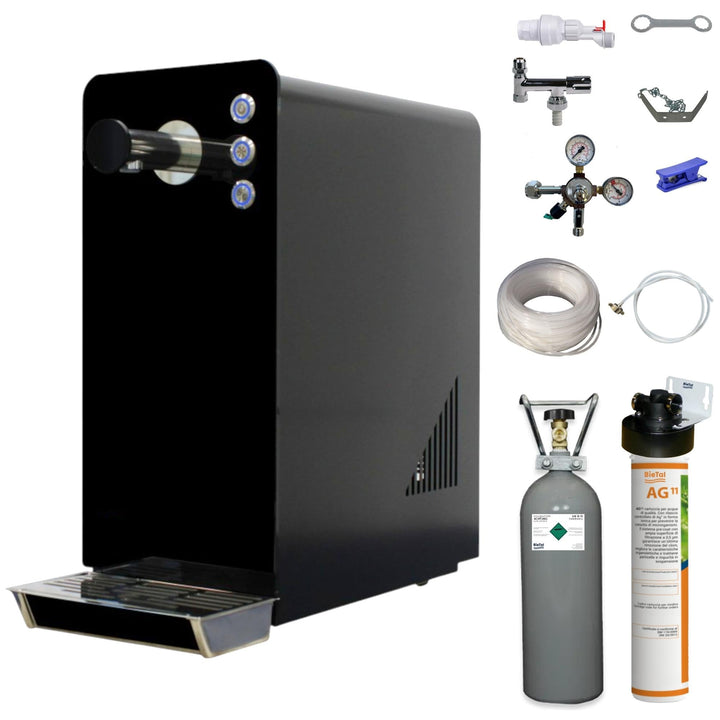 Wassersprudler BT-15 SetTafelwasseranlage mit Kühlung Sprudelwasser Trinkwasser Wasserspender 15 L/h