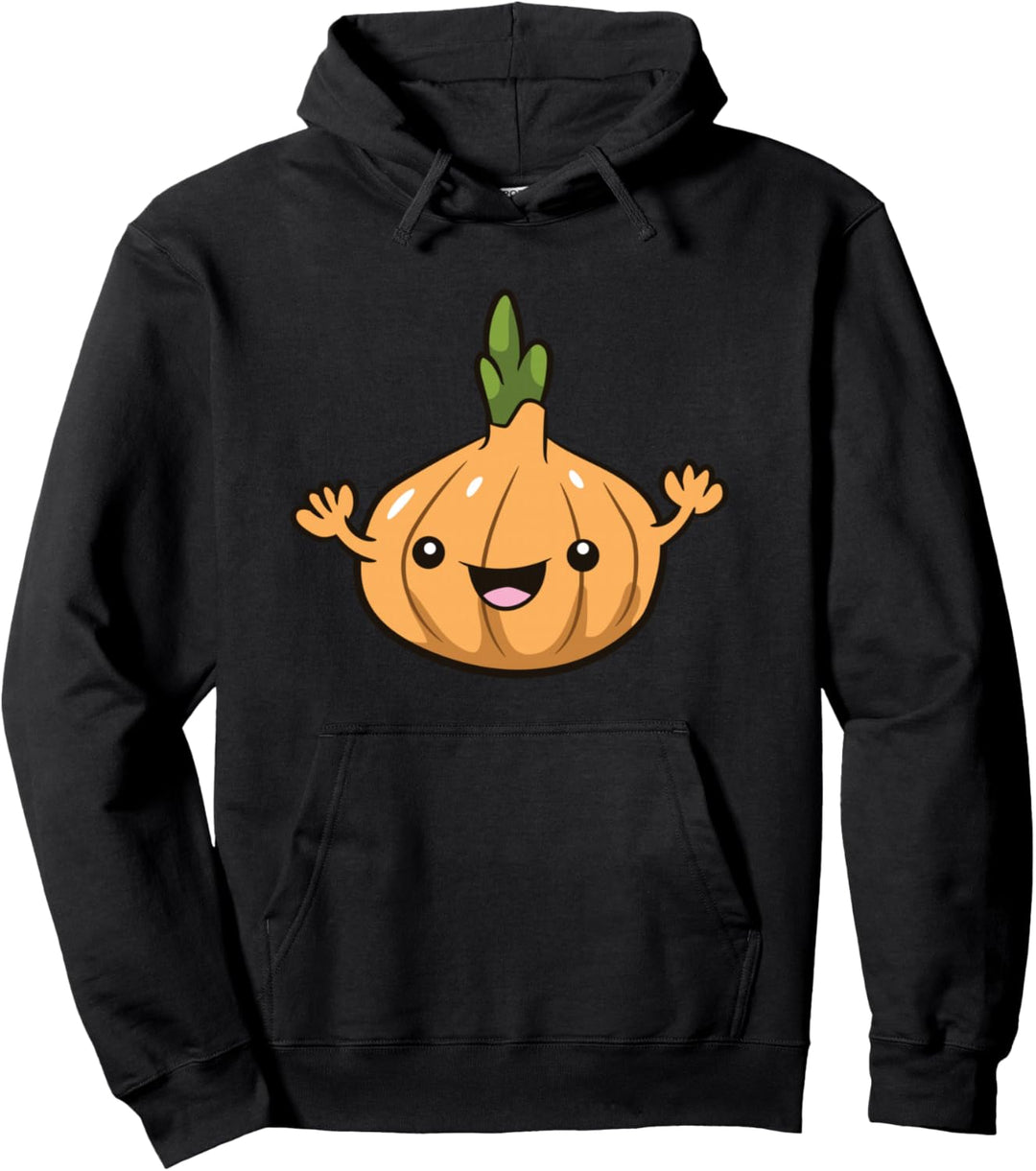 Zwiebeln, süsse Kawaii-Zwiebel, Gemüse, Liebeszwiebeln Pullover Hoodie