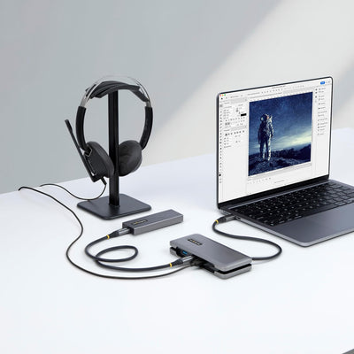 StarTech.com 4-Port USB-C Hub-1x USB-A&3X USB-C Ports-USB 3.1/3.2 Gen 2 10Gbit/s-Busbetrieben-10gbps