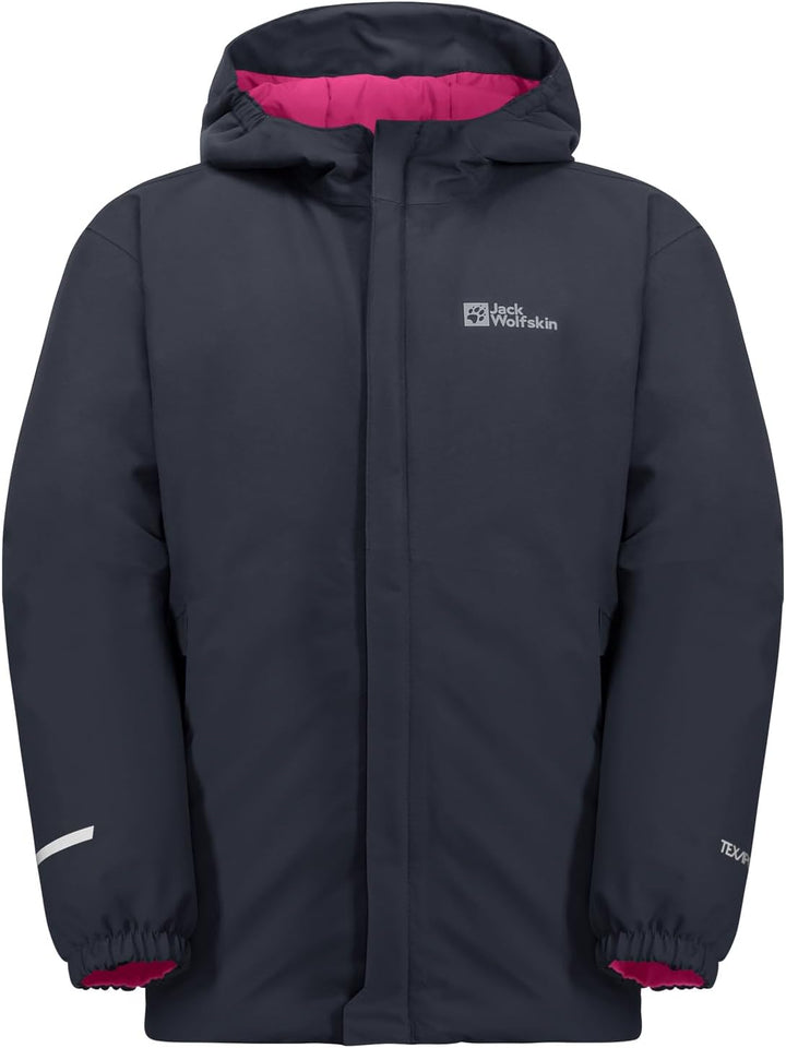 Jack Wolfskin Unisex Kinder Blocky Jacket K Jacket 164 night blue, 164 night blue