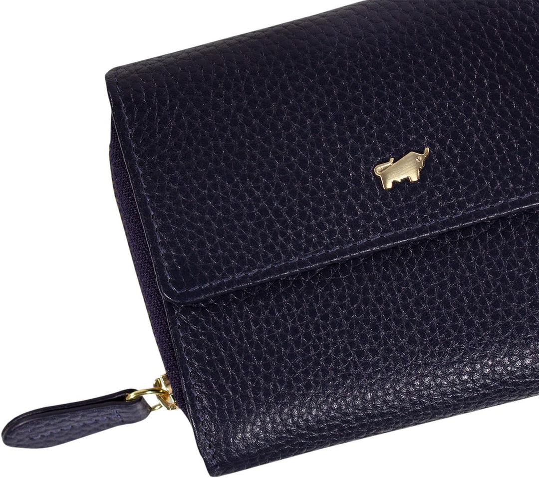 BRAUN BÜFFEL Asti Zip Wallet M Navy
