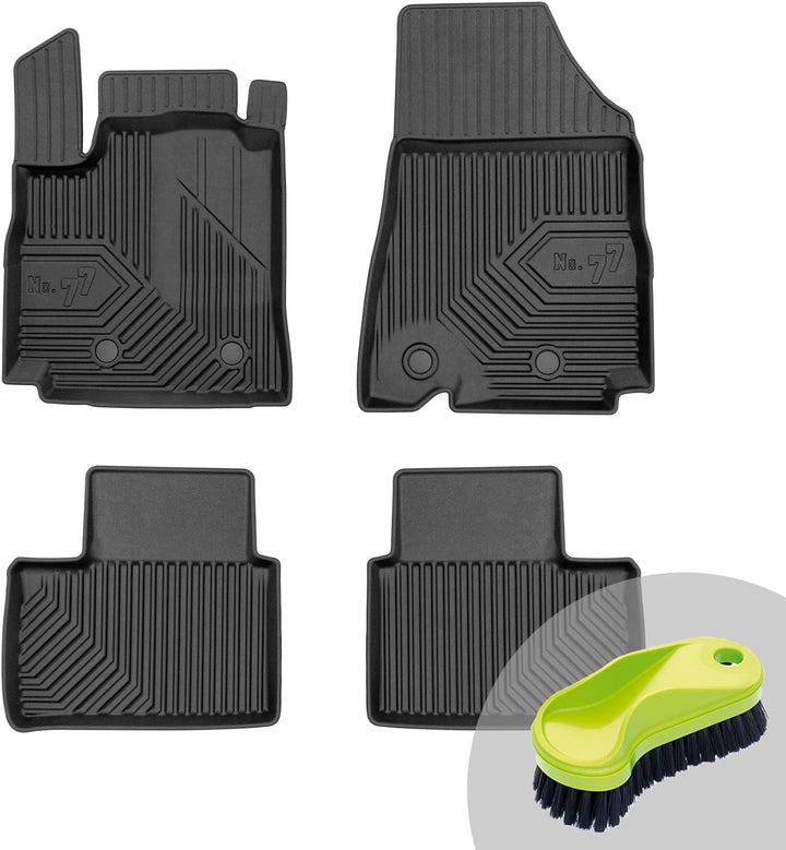 FROGUM No.77 Gummimatten Ganzjahresset von Auto Fussmatten Autofussmatten für Renault Arkana ab 2019