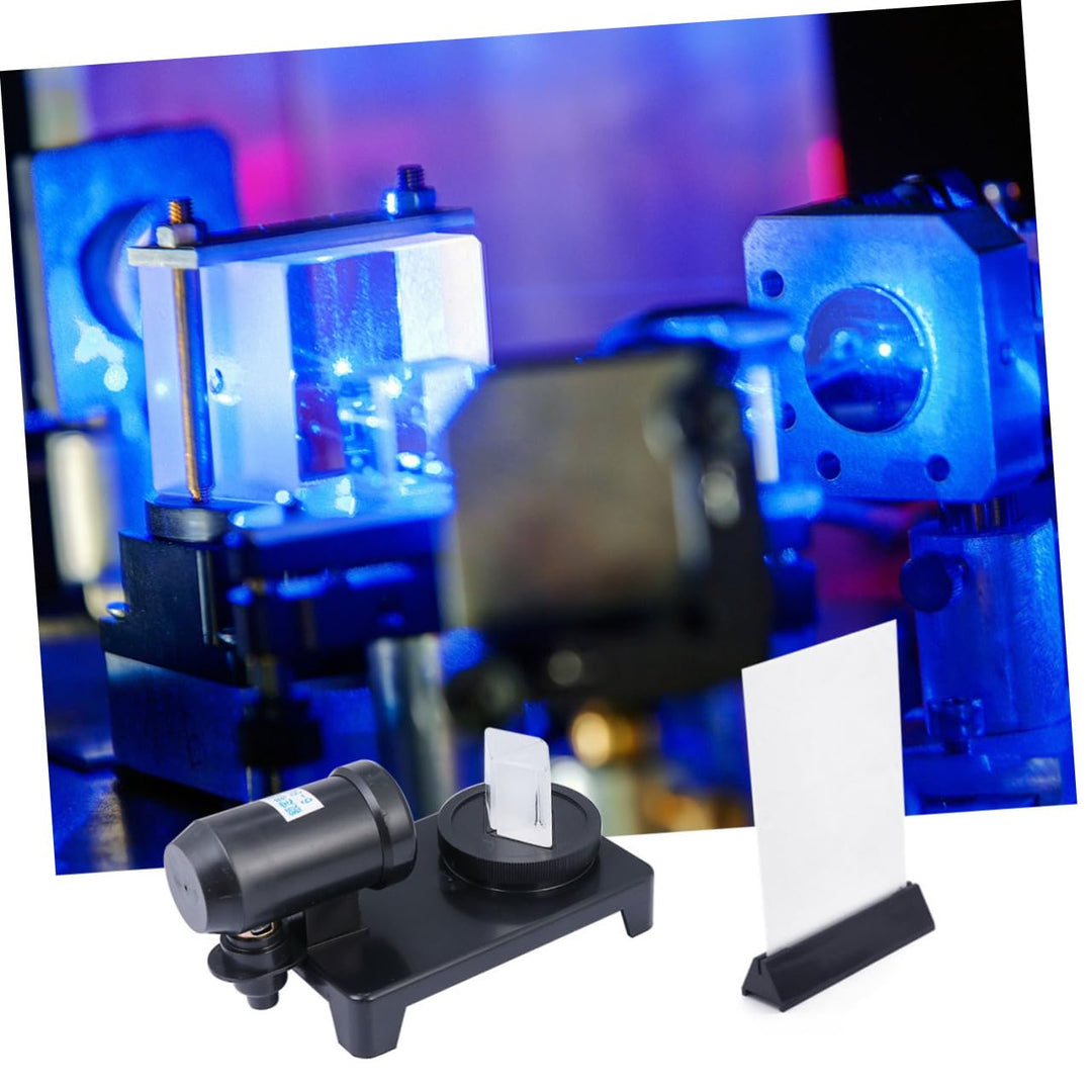 Glas Triple Prisma Dreiecksprisma Optischer Demonstrator Lehrinstrument Für Physikalische Optik Um L